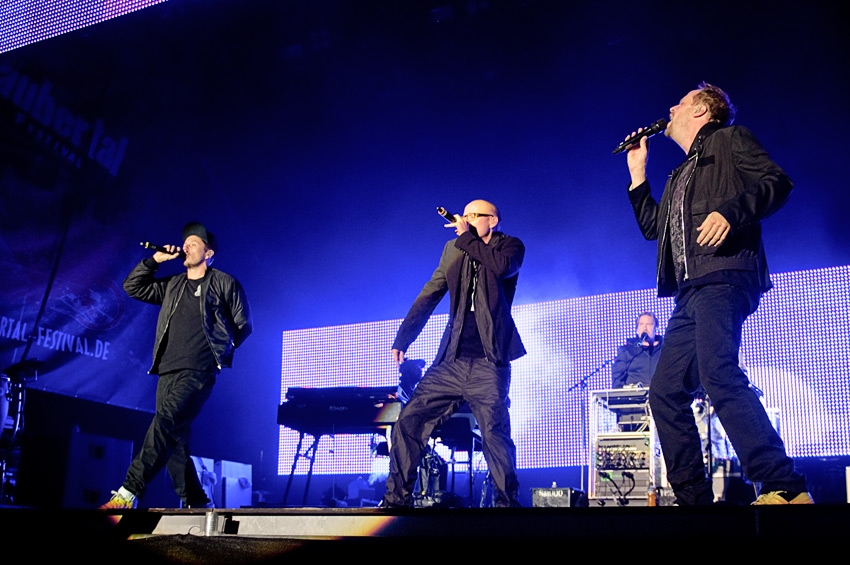 Fanta 4 als Headliner auf dem Taubertal Festival. – Die Fantastischen Vier, Taubertal 2011