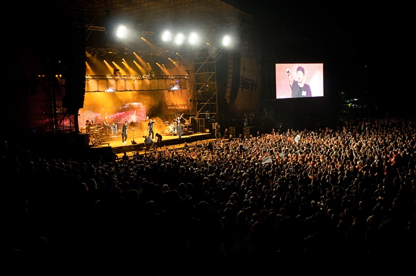 Fanta 4 als Headliner auf dem Taubertal Festival. – Die Fantastischen Vier, Taubertal 2011