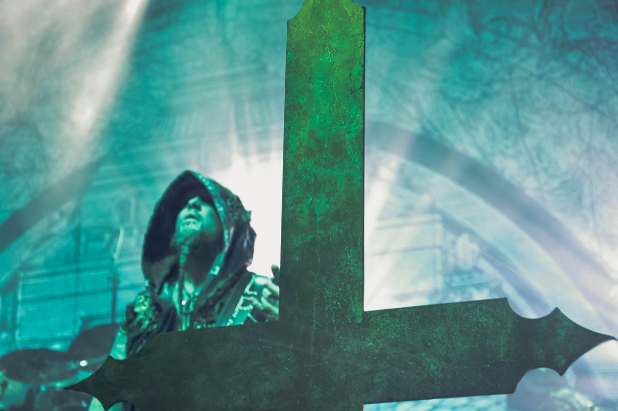 Dimmu Borgir – Im Rahmen der European Apocalypse live in Düsseldorf. – Kreuz.