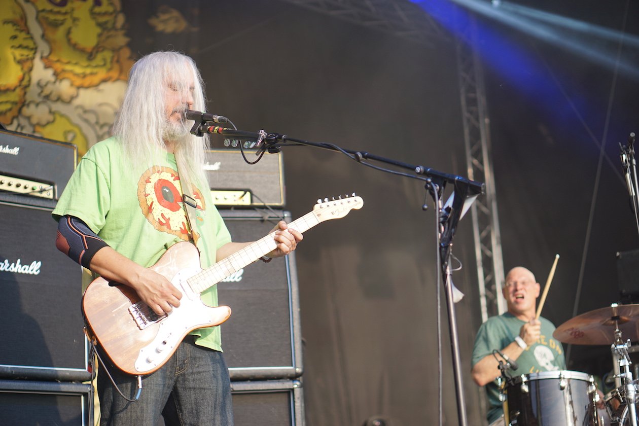 Eine der Top-Bands am Festivalsonntag. – Dinosaur Jr.
