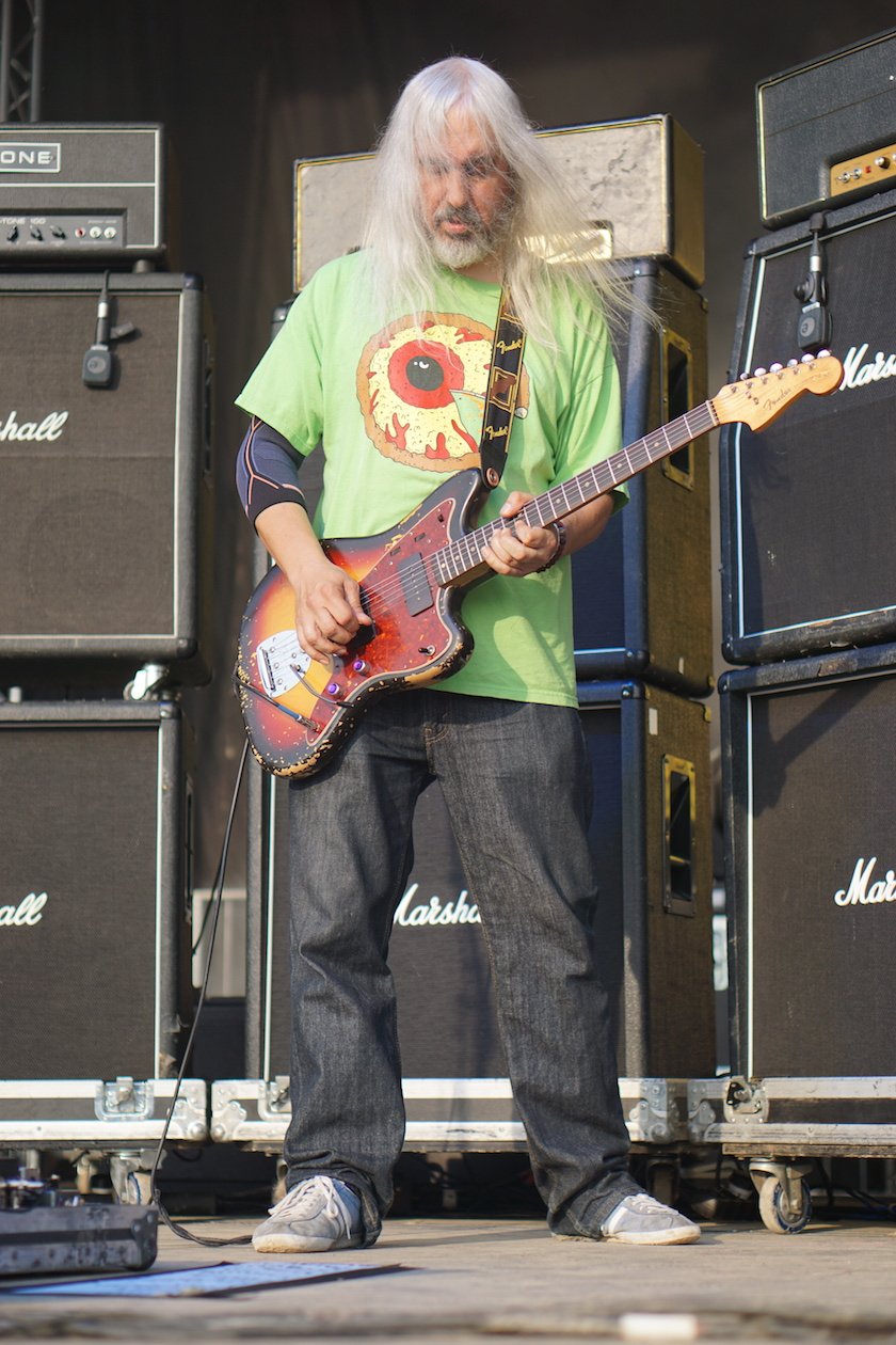 Dinosaur Jr. – Eine der Top-Bands am Festivalsonntag. – J. Mascis.