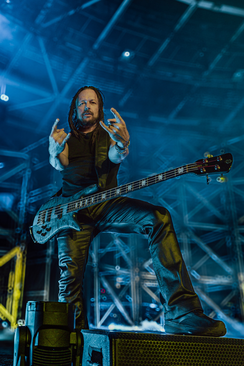 Sänger David Draiman und Band auf großer Jubiläumstour. – Disturbed.