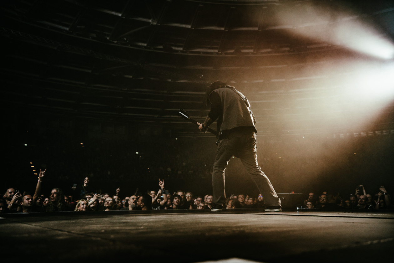Sänger David Draiman und Band auf großer Jubiläumstour. – Disturbed.
