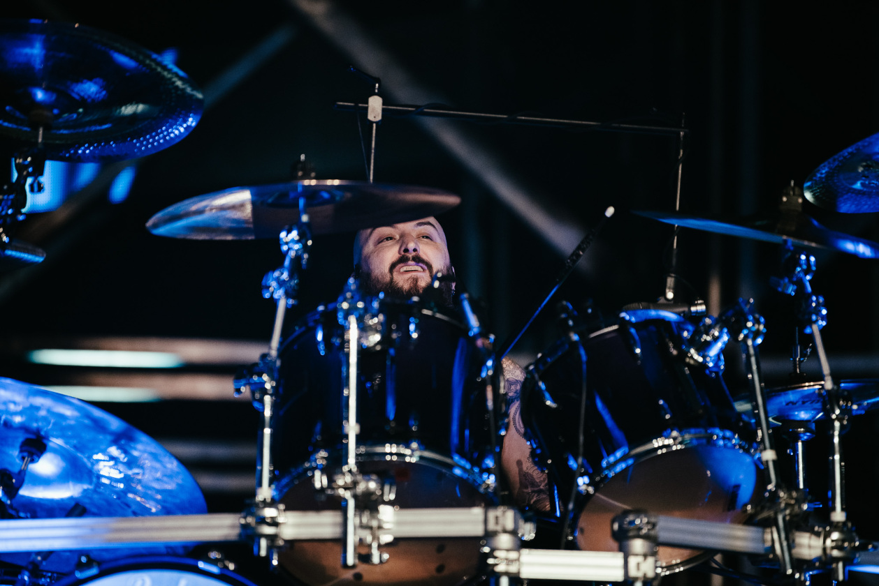 Sänger David Draiman und Band auf großer Jubiläumstour. – Disturbed.