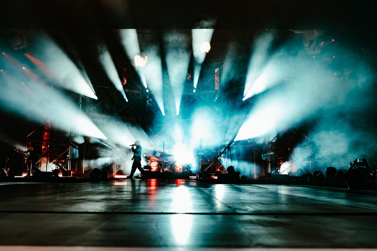 Sänger David Draiman und Band auf großer Jubiläumstour. – Disturbed.