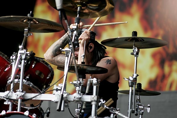 Disturbed live bei Rock am Ring (2008) – 