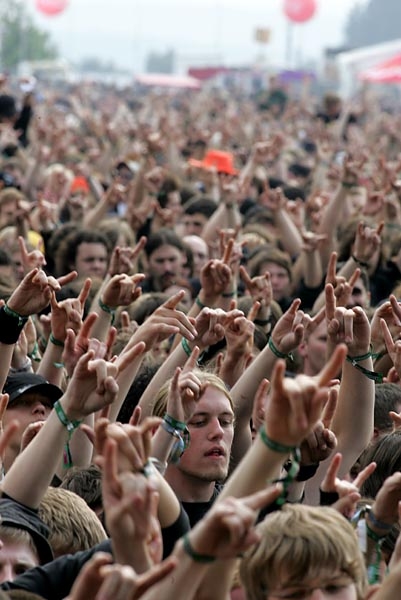 Disturbed live bei Rock am Ring (2008) – 