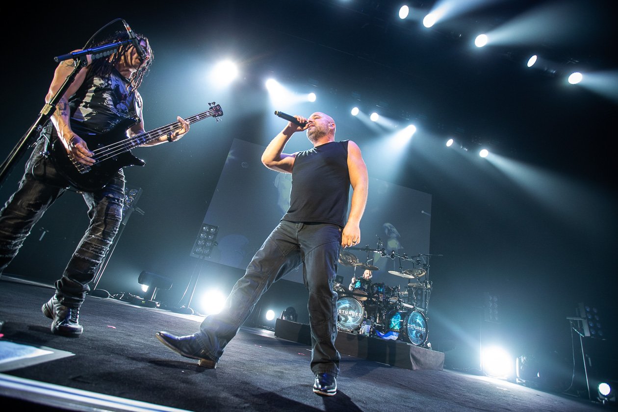 Auf "Evolution"-Tour schauten die Amis auch in der Hauptstadt vorbei. – Disturbed.
