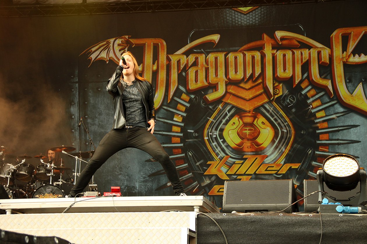 Von den Fans gefeiert. – DragonForce.