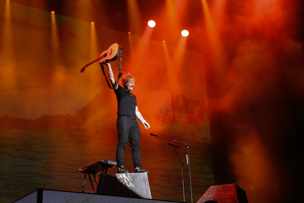 Dem Headliner des Festivalfreitags fiebern die Fans schon nachmittags entgegen. – Ed Sheeran.