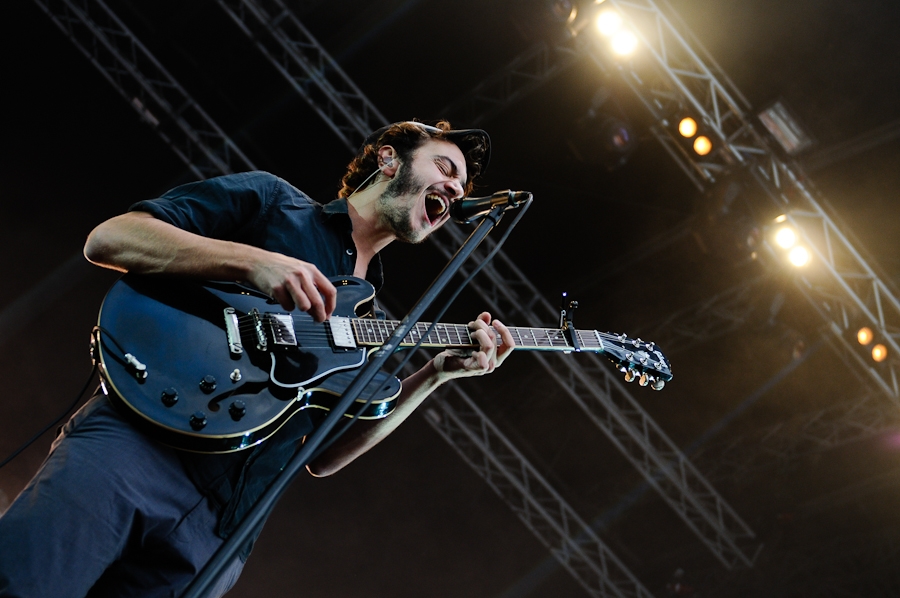 Editors zu Gast am Bodensee. – Editors bei Rock Am See 2011