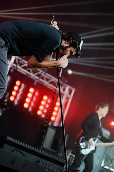 Editors zu Gast am Bodensee. – Editors bei Rock Am See 2011