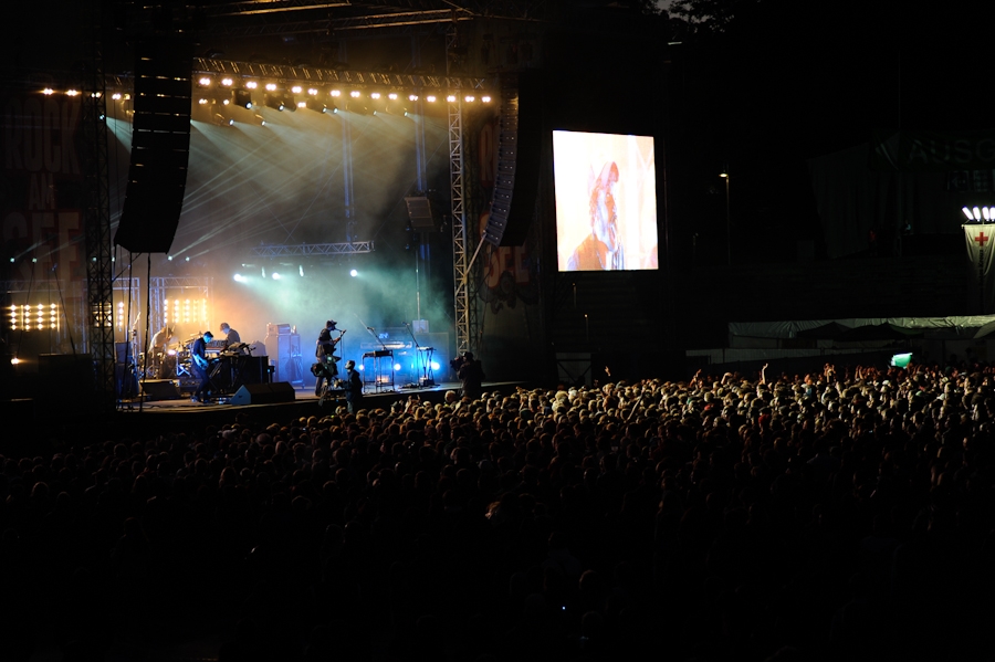 Editors zu Gast am Bodensee. – Editors bei Rock Am See 2011