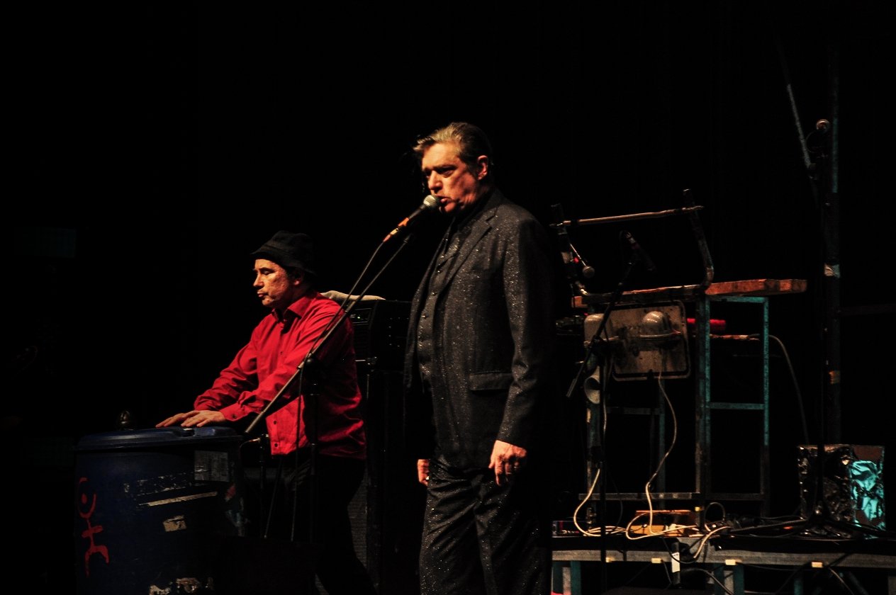 Einstürzende Neubauten – "Greatest Hits" – wo gibts denn sowas? – N. U. Unruh und Blixa Bargeld.