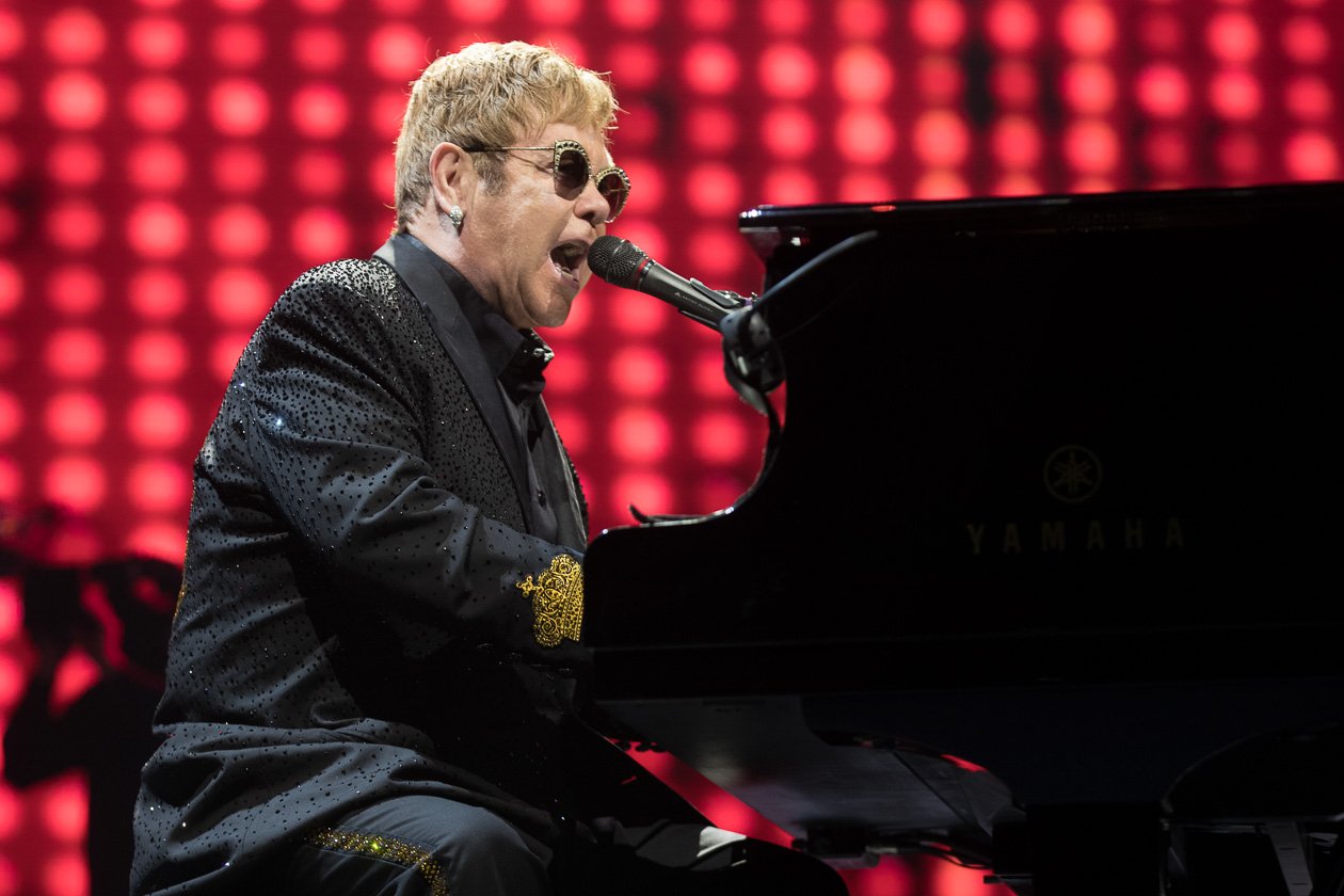 Elton John – Auf Europatour.