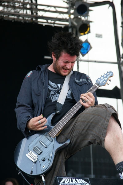 Emil Bulls – Brachten erdigen Rock auf das Festival. – 