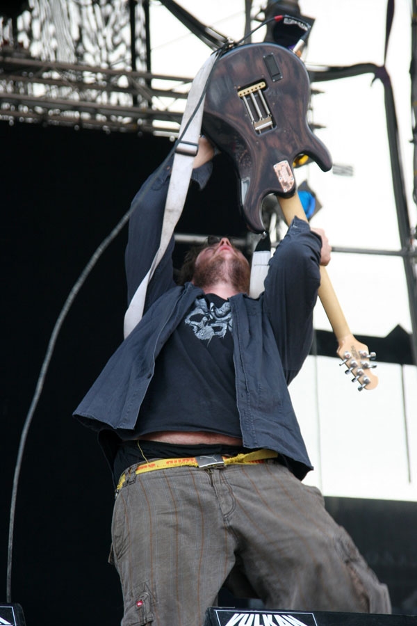 Emil Bulls – Brachten erdigen Rock auf das Festival. – 