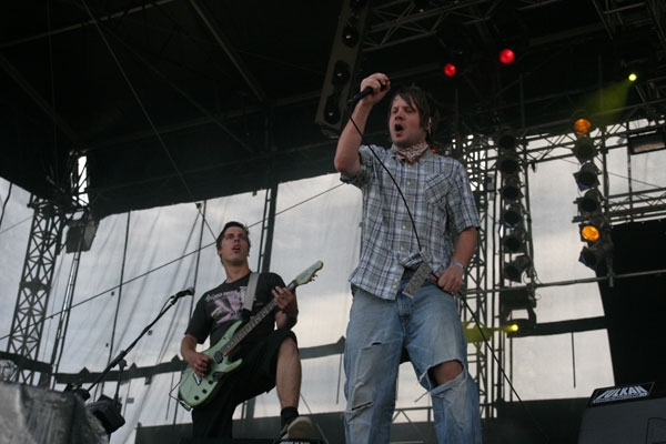 Emil Bulls – Brachten erdigen Rock auf das Festival. – 