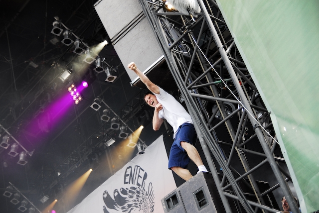 Enter Shikari – Harte Riffs und Keyboards am helllichten Nachmittag! – 