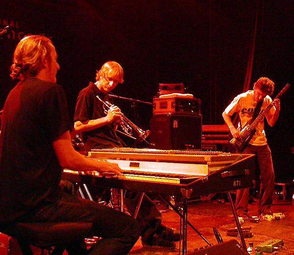 Erik Truffaz und Band, Zürich 2003. – Erik Truffaz und Band, Zürich 2003