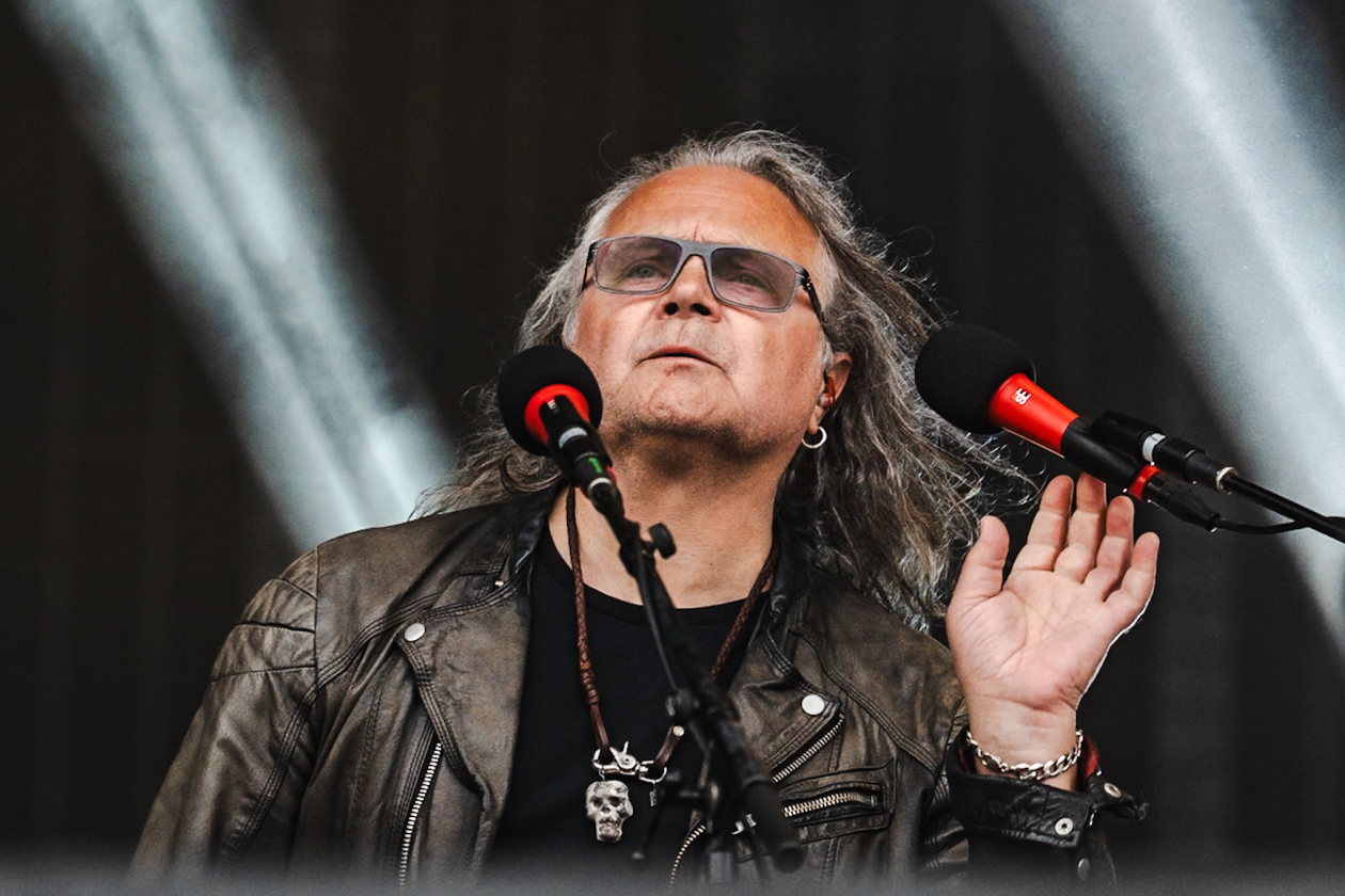 Die Schweden sorgten mit Tracks wie "The Final Countdown" für eine riesige Open-Air-Party. – Europe.