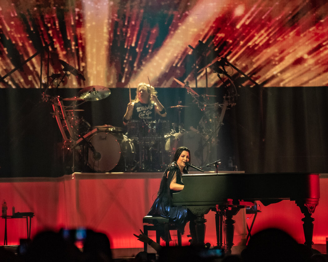 Der Abschluss der "Worlds Collide"-Doppeltour mit Within Temptation in Berlin. – Evanescence.