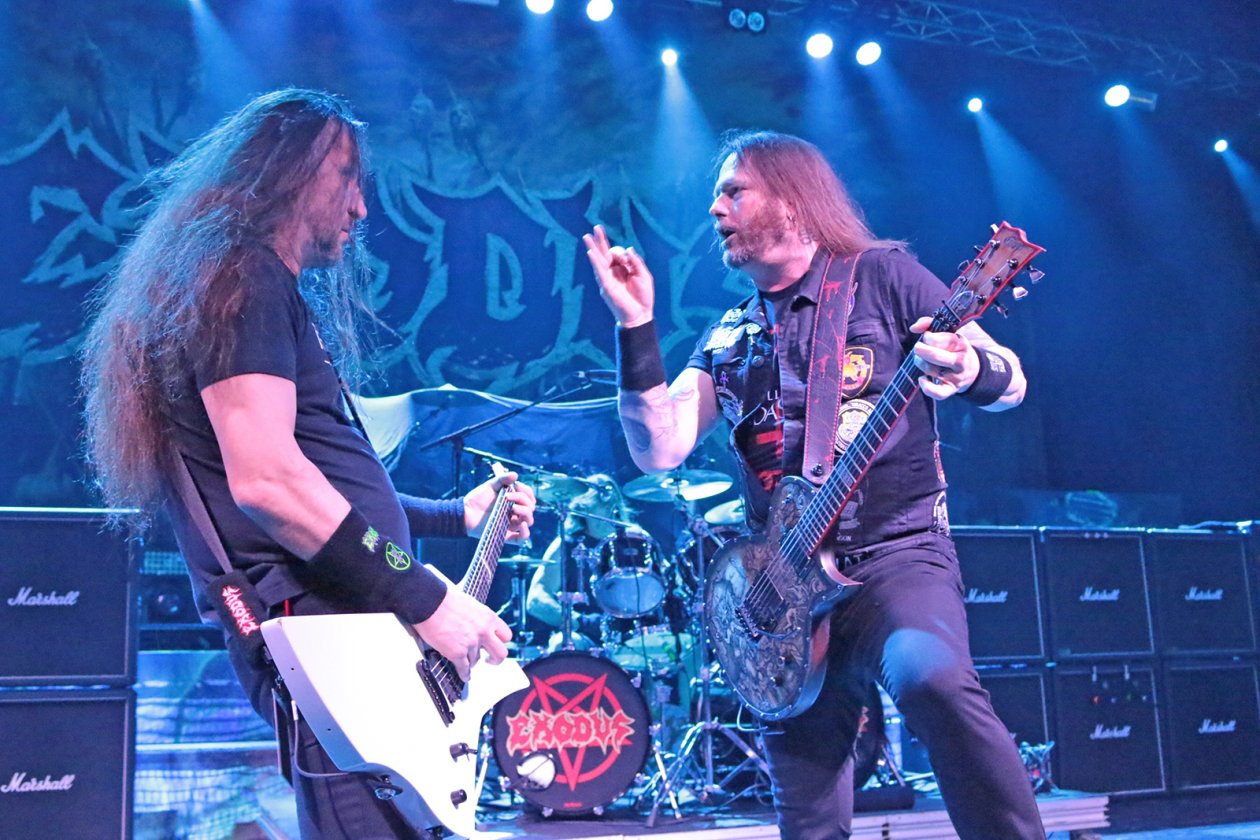 Exodus – Kommt 'n Gitarrist in ne Bar: Lee und Gary.