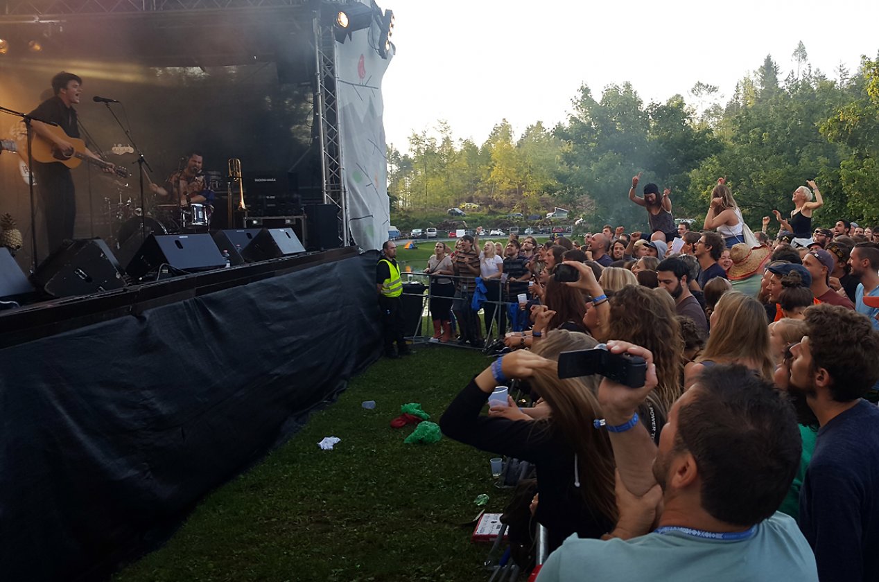 Faber beim Acoustic Lakeside Festival in Kärnten – Klasse Stimmung