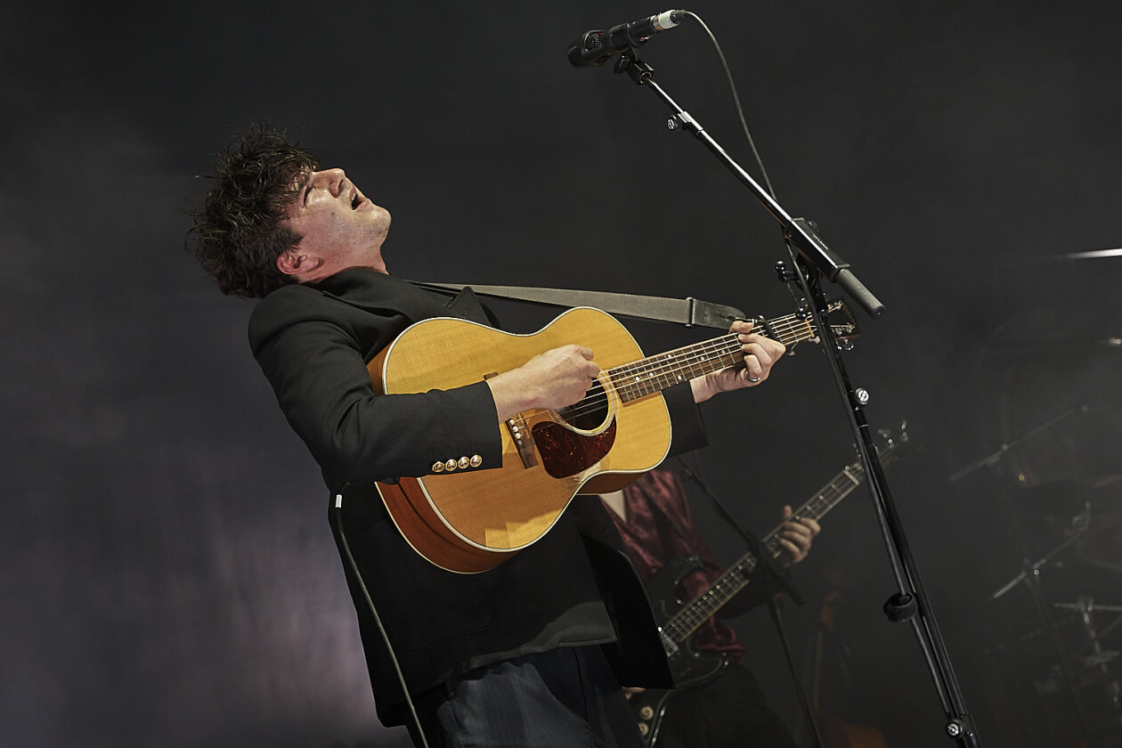 Abstecher nach Berlin: Der Schweizer ist mit seinem kommenden Livealbum "Orpheum" auf umfangreicher Deutschland-Tour. – Faber.