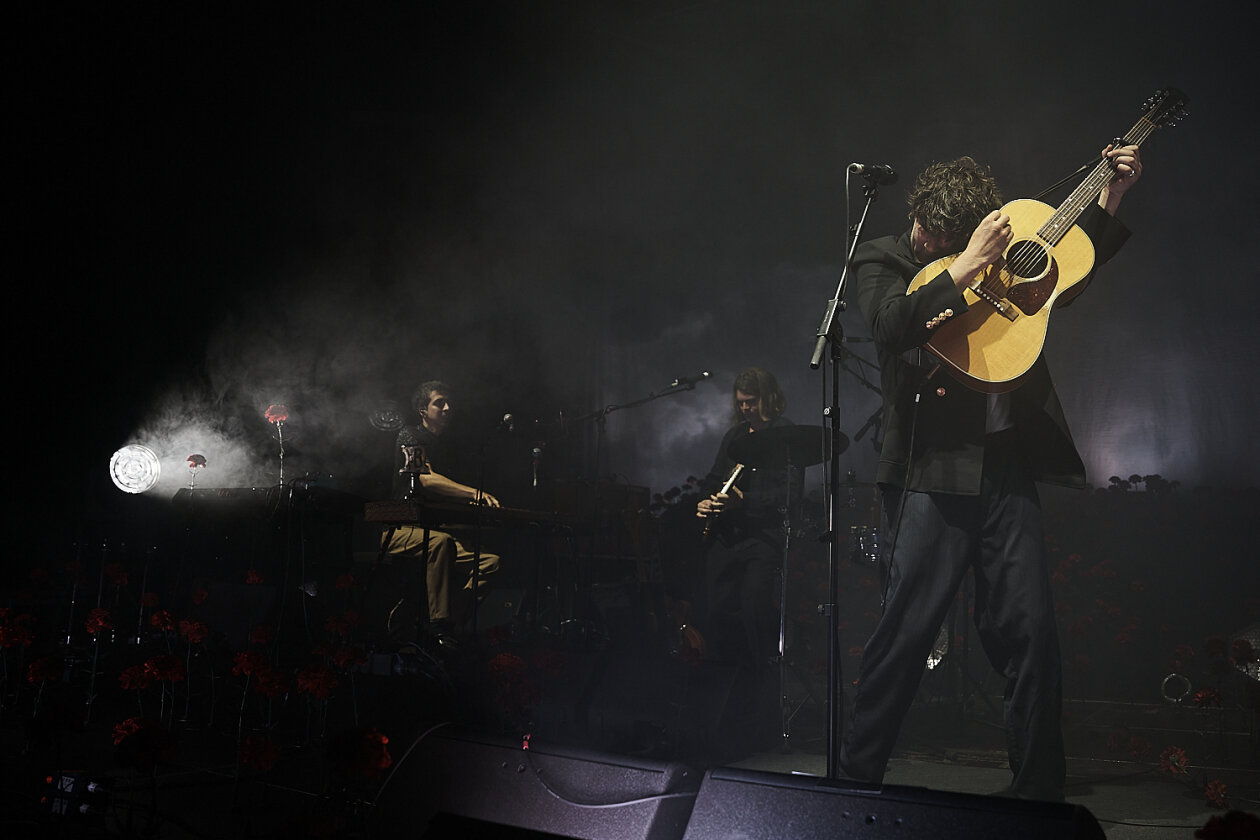 Abstecher nach Berlin: Der Schweizer ist mit seinem kommenden Livealbum "Orpheum" auf umfangreicher Deutschland-Tour. – Faber.