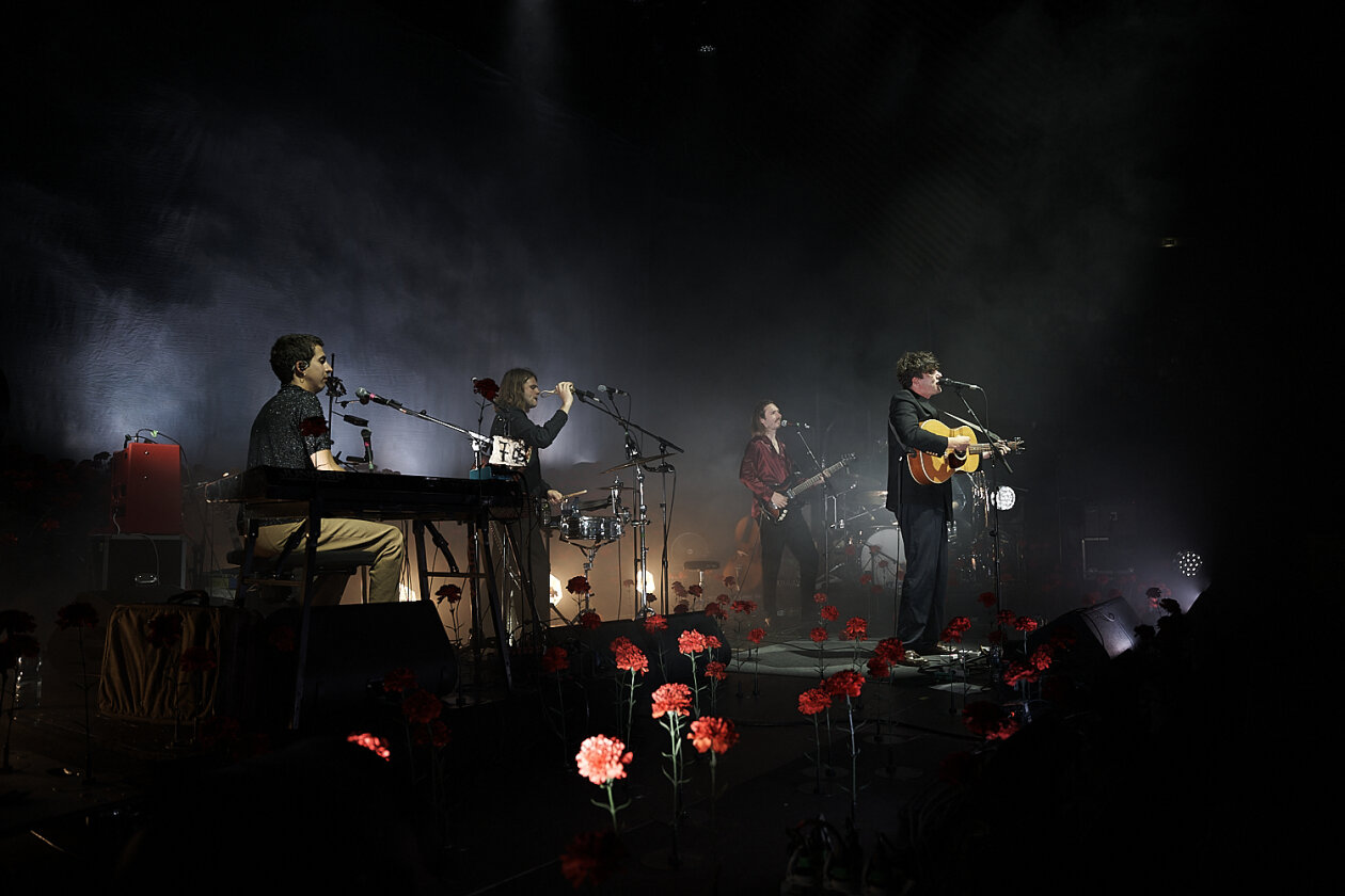 Abstecher nach Berlin: Der Schweizer ist mit seinem kommenden Livealbum "Orpheum" auf umfangreicher Deutschland-Tour. – Faber.