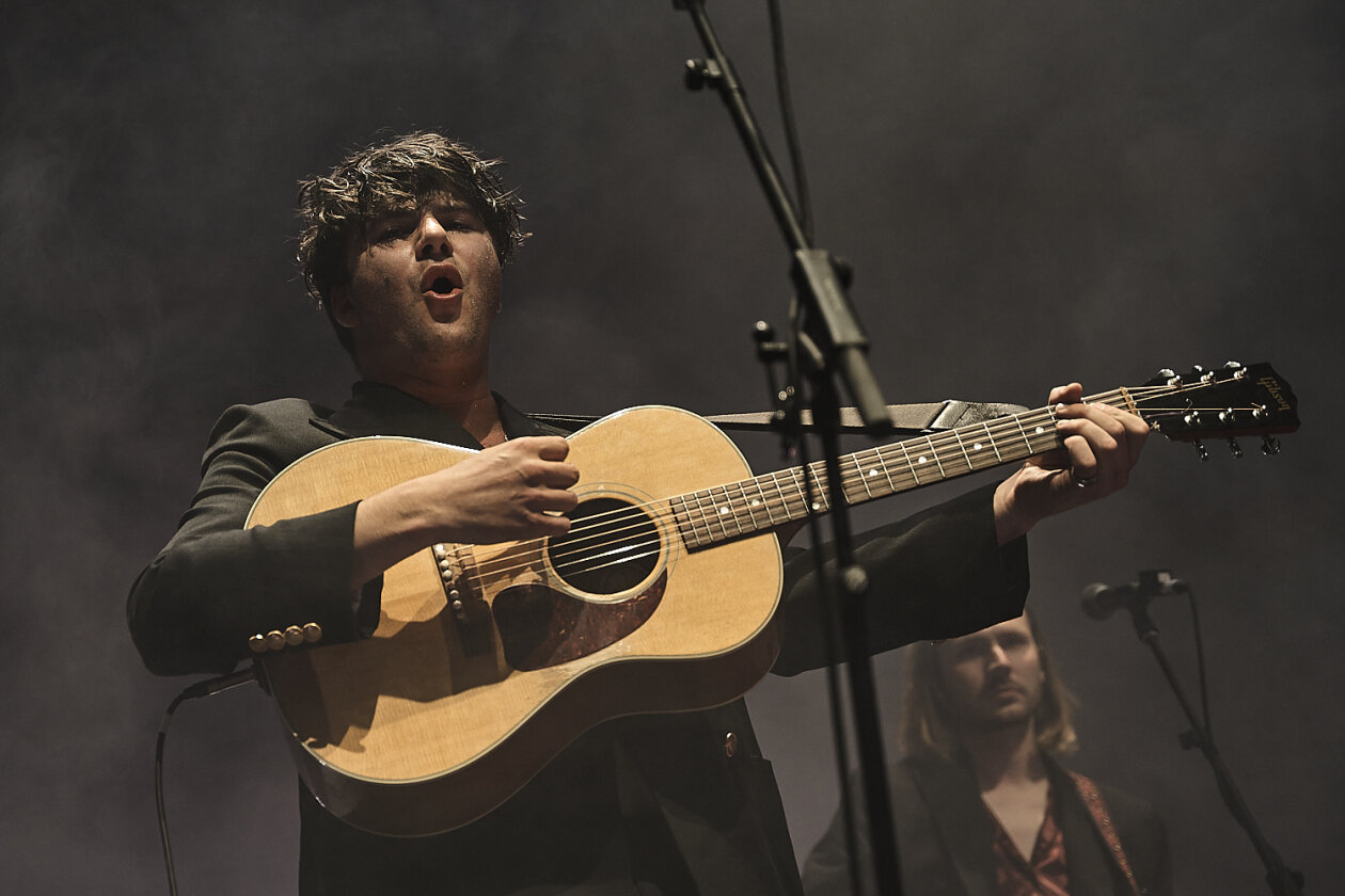 Abstecher nach Berlin: Der Schweizer ist mit seinem kommenden Livealbum "Orpheum" auf umfangreicher Deutschland-Tour. – Faber.