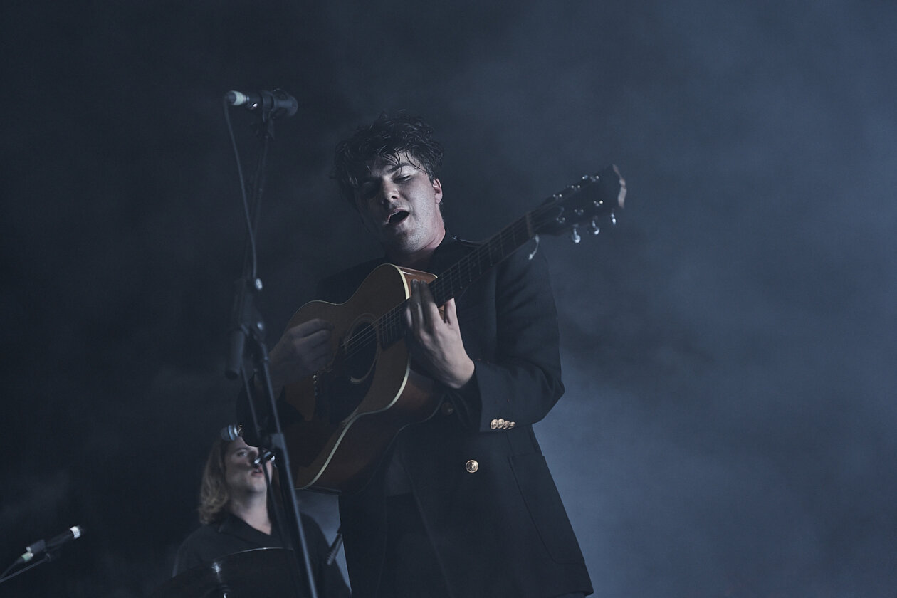 Abstecher nach Berlin: Der Schweizer ist mit seinem kommenden Livealbum "Orpheum" auf umfangreicher Deutschland-Tour. – Faber.