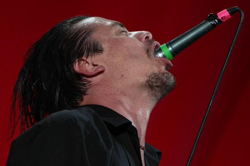 Faith No More – "Reunited and it feels so good reunited 'cause we understood there's one perfect fit And, sugar, this one is it. We both are so excited 'Cause we're reunited, hey, hey ..." – 
