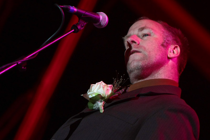 Faith No More – "Reunited and it feels so good reunited 'cause we understood there's one perfect fit And, sugar, this one is it. We both are so excited 'Cause we're reunited, hey, hey ..." – 