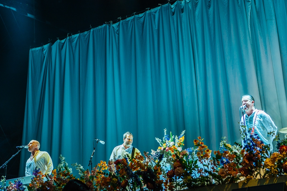 Mike Patton und Co. bei der Festival-Erstauflage. – Faith No More.