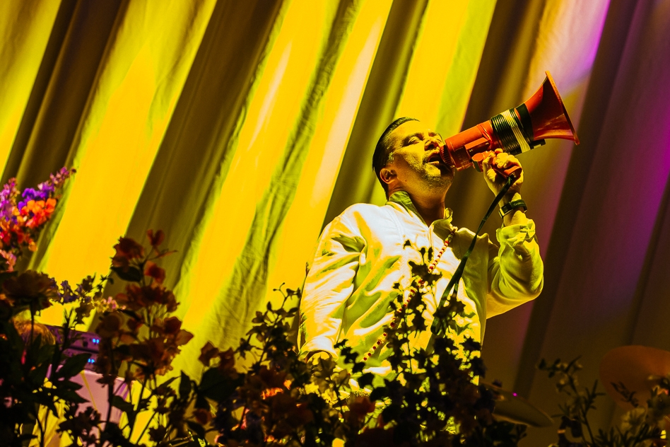 Mike Patton und Co. bei der Festival-Erstauflage. – Faith No More.