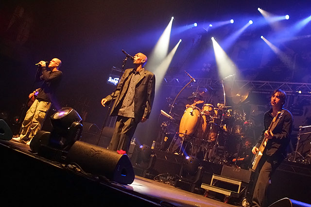 Und immer wieder ein Erlebnis: Faithless live. – 