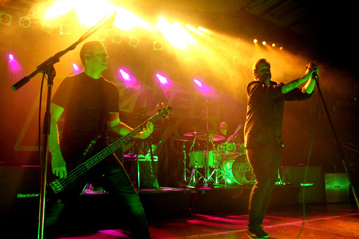 Farmer Boys – Sechs Jahre nach dem letzten Konzert und neun Jahre nach dem letzten Gig in Stuttgart das Comeback in der Heimatstadt. – ... tatsächlich um ein Comeback.