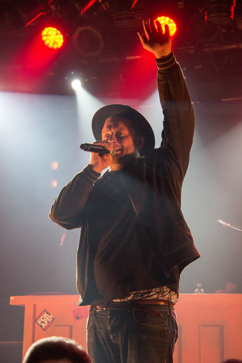 Ein sehr schicker Hip Hop-Abend in der Hauptstadt - inklusive Juse Ju, Dexter u.a. – ... Fatoni ...
