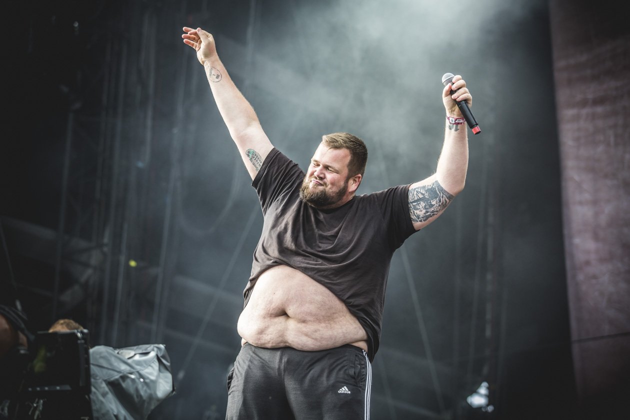 Vollgas aus der Green Stage. – Feine Sahne Fischfilet.