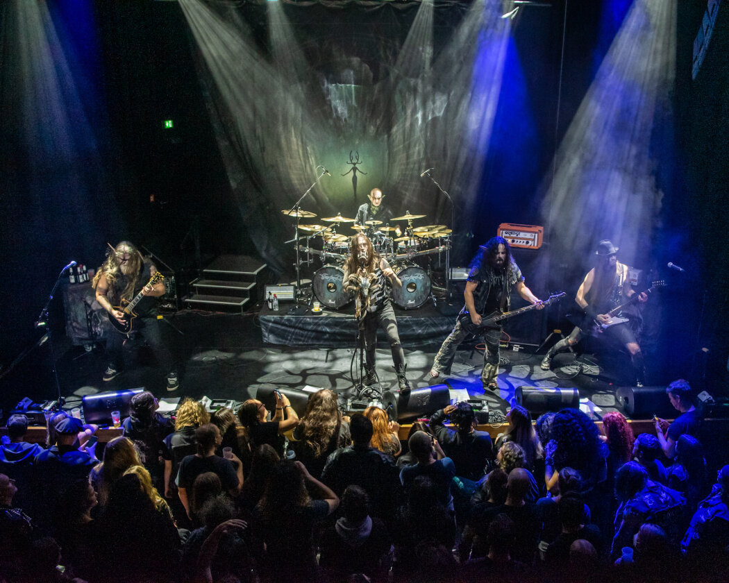Nordisches Trio in der Hauptstadt: Finntroll im Tross mit der finnischen Melodic Death-Band Brymir sowie den isländischen Viking-Metallern Skalmöld. – Finntroll.