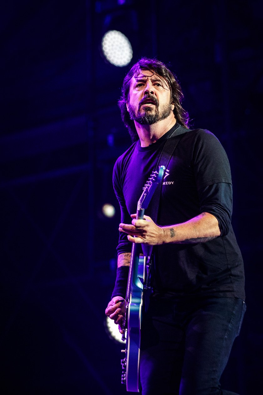 Dave Grohl und Band sorgten für die zünftige Abschlussparty am Festivalsonntag. – Foo Fighters.