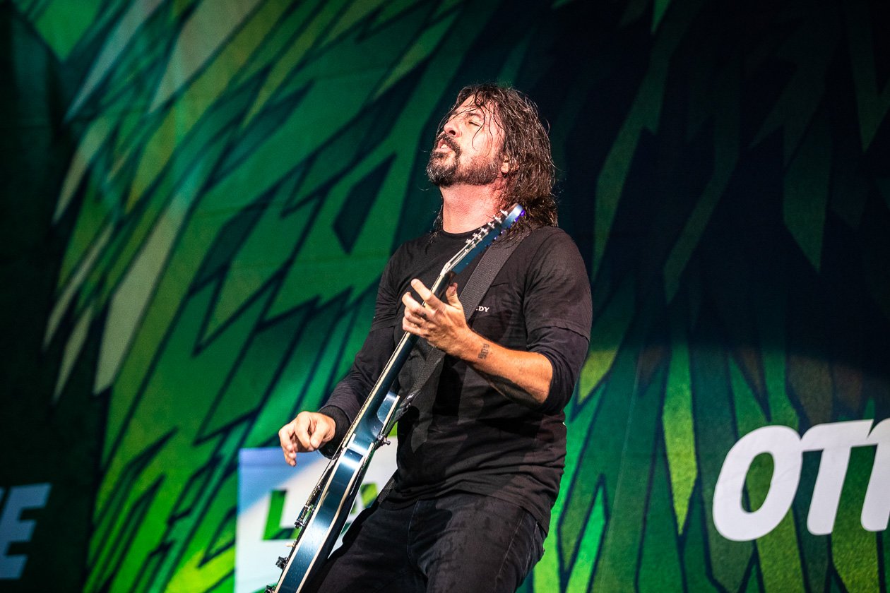 Dave Grohl und Band sorgten für die zünftige Abschlussparty am Festivalsonntag. – Foo Fighters.