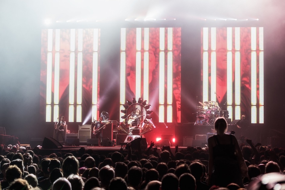 King Dave hielt Hof in der Hauptstadt. – Foo Fighters.
