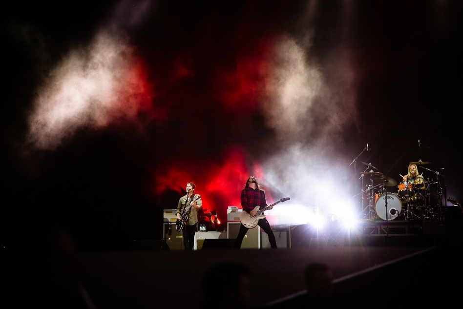 Eine Megarockshow von Dave Grohl und Co. – Foo Fighters.