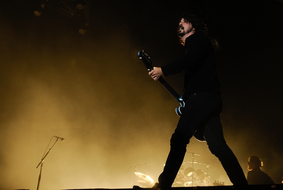In Neuhausen ob Eck fegten Dave Grohl und Co. das schlechte Wetter hinweg. – Foo Fighters.