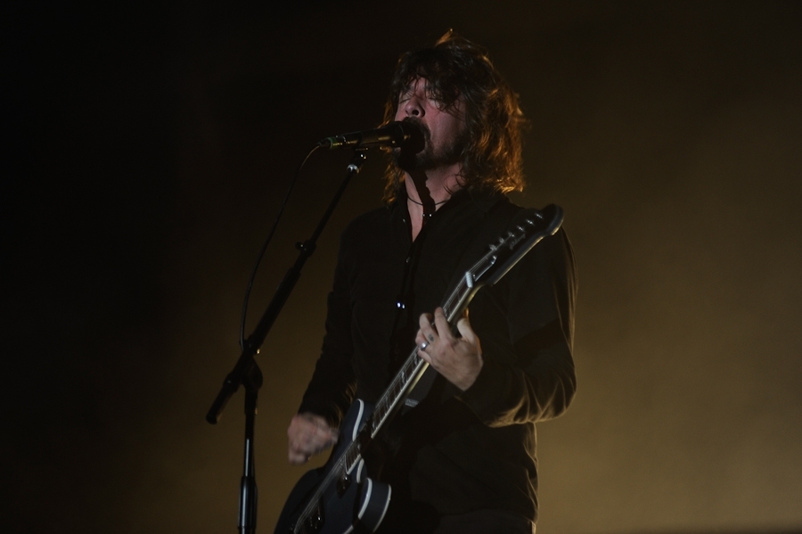 In Neuhausen ob Eck fegten Dave Grohl und Co. das schlechte Wetter hinweg. – Foo Fighters.