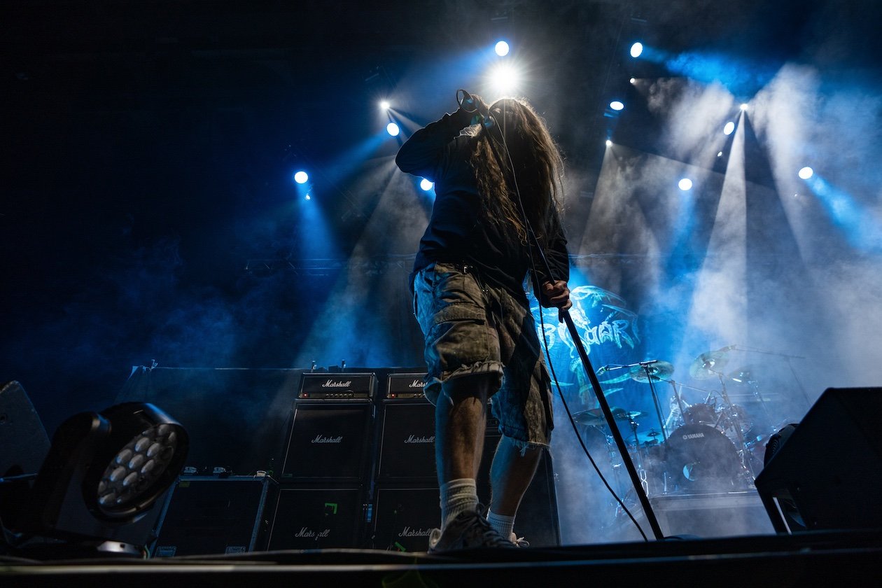 Auf Abschiedstour in Berlin mit Lamb Of God, Anthrax und Obituary. – John Tardy.