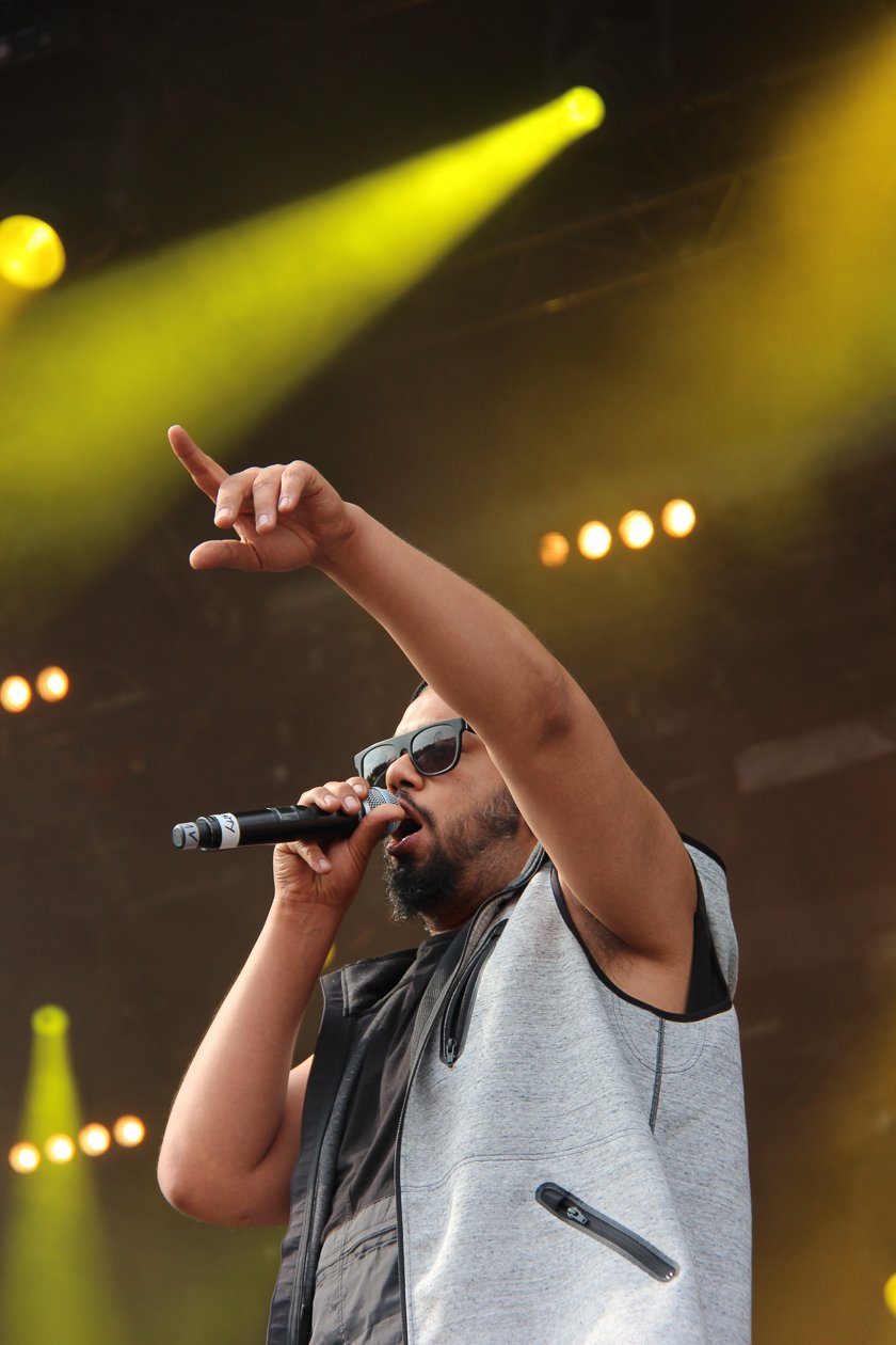 Alle Fotos zum Festival an der Nordsee. – Samy Deluxe.